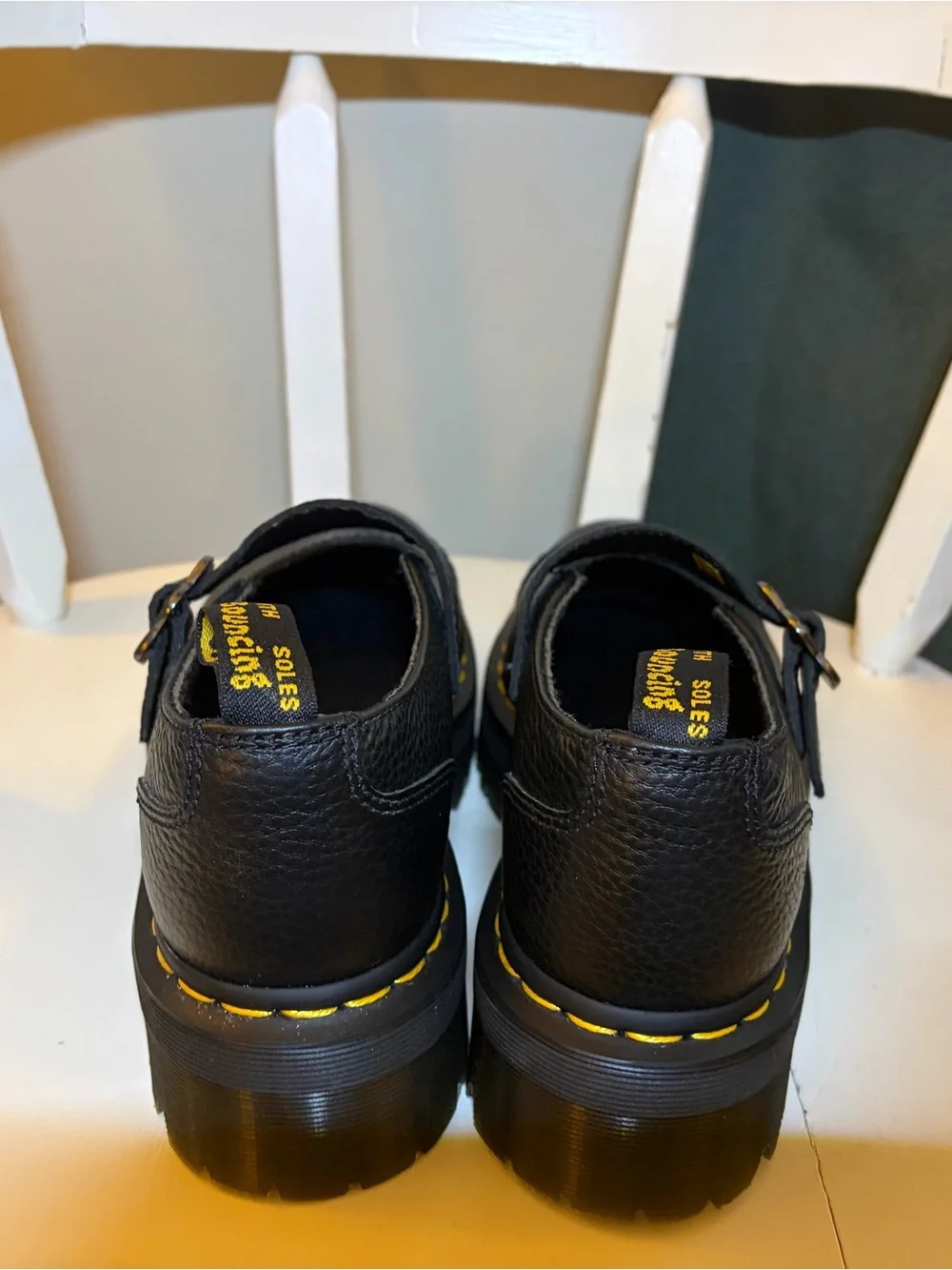 Dr. Martens Addina Flower Platform Mary Janes